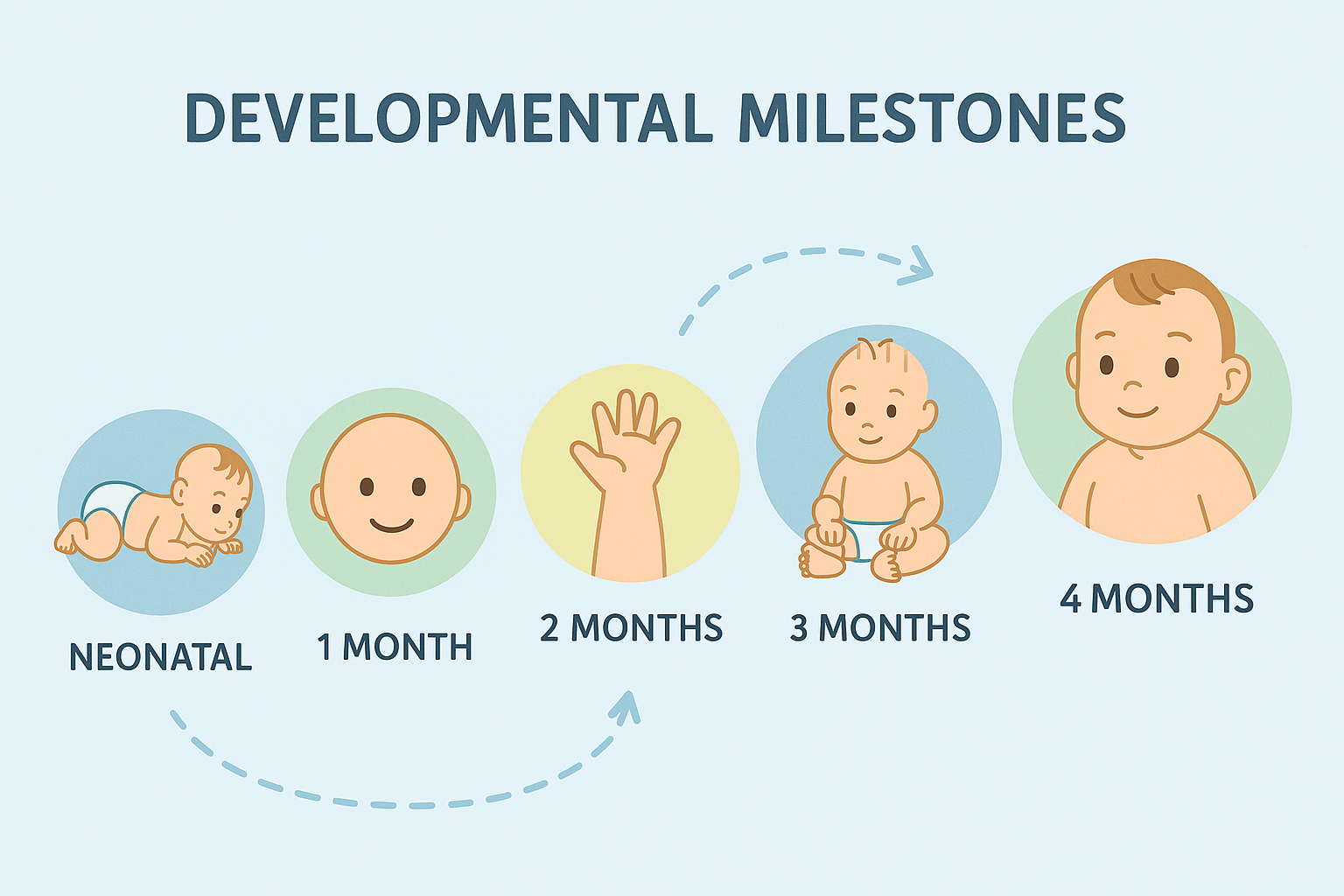 Baby Milestones: First Four Months